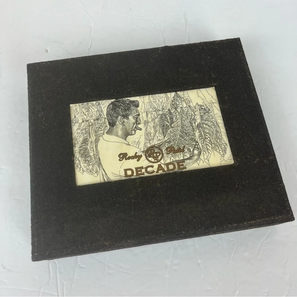 Up-cycled vintage wooden Cigar box-RP-Decade
